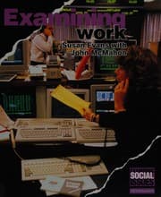 Tapa de Examining work