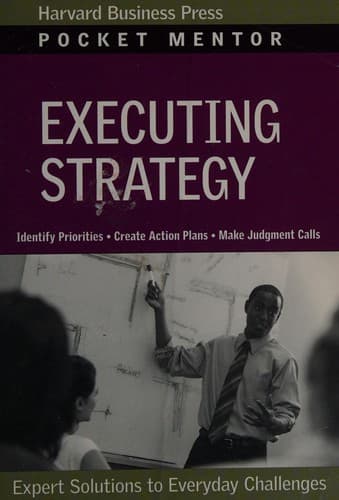 Tapa de Executing strategy