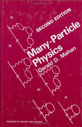 Tapa de Many-particle physics
