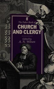 Tapa de The Faber book of church and clergy