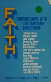Tapa de Faith, conversations with contemporary theologians