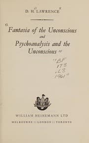 Tapa de Fantasia of the unconscious and Psychoanalysis and the unconscious