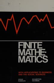 Tapa de Finite mathematics,