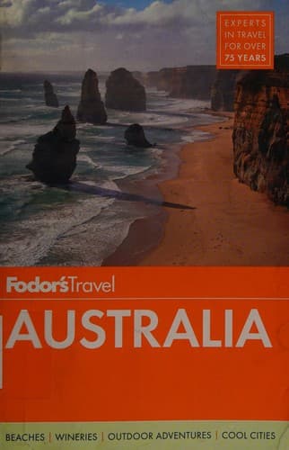 Tapa de Fodor's Australia
