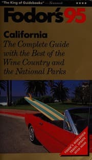 Tapa de Fodor's California