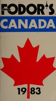Tapa de FD CANADA 1983 (Fodor's Canada)