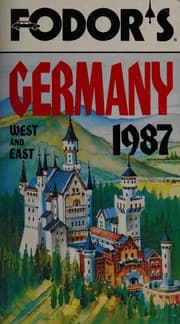 Tapa de FD GERMANY 1987 (Fodor's Germany)