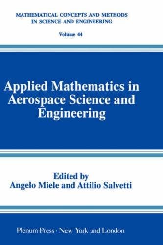 Tapa de Applied mathematics in aerospace science and engineering