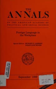 Tapa de Foreign Language in the Workplace