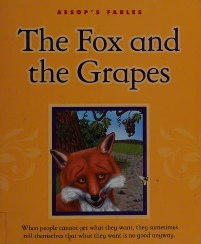 Tapa de The fox and the grapes
