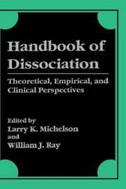 Tapa de Handbook of dissociation