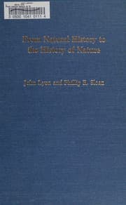 Tapa de From Natural History to the History of Nature