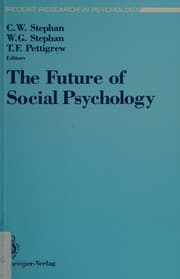 Tapa de The Future of social psychology