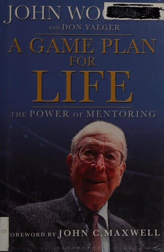 Tapa de A game plan for life