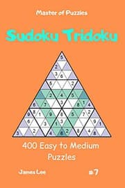 Tapa de Master of Puzzles - Sudoku Tridoku 400 Easy to Medium Puzzles vol.7