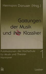 Tapa de Gattungen der Musik und ihre Klassiker