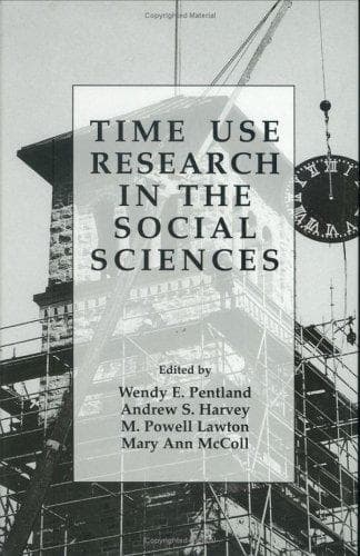 Tapa de Time use research in the social sciences