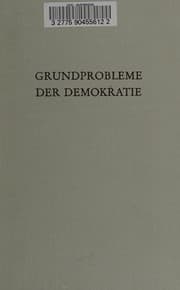 Tapa de Grundprobleme der Demokratie