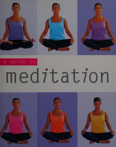 Tapa de A guide to meditation