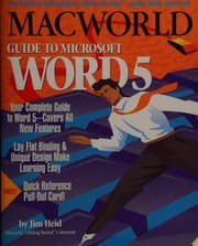 Tapa de Guide to Microsoft Word 5