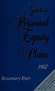 Tapa de Guide to personal equity plans 1987
