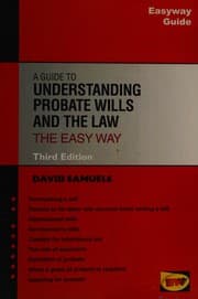 Tapa de Gde Understanding Probate Wills and Law