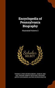 Tapa de Encyclopedia of Pennsylvania Biography