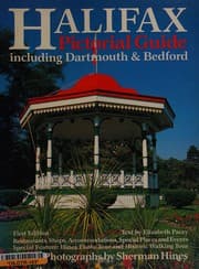 Tapa de Halifax Pictorial Guide Including Dartmouth and Bedford