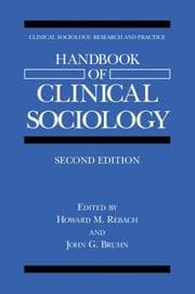 Tapa de Handbook of clinical sociology