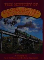 Tapa de The History of Pichi Richi railway