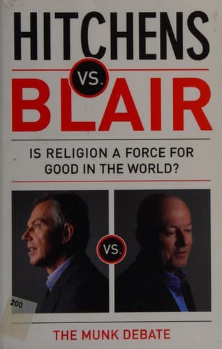 Tapa de Hitchens vs. Blair