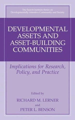 Tapa de Developmental Assets and Asset-Building Communities