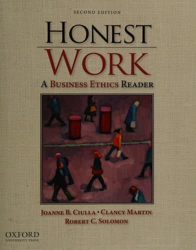 Tapa de Honest work