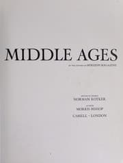 Tapa de Horizon Book of the Middle Ages