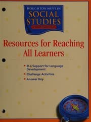 Tapa de Houghton Mifflin social studies