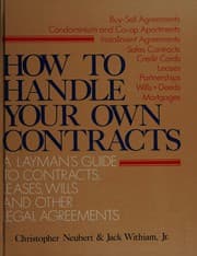 Tapa de How to handle your own contracts