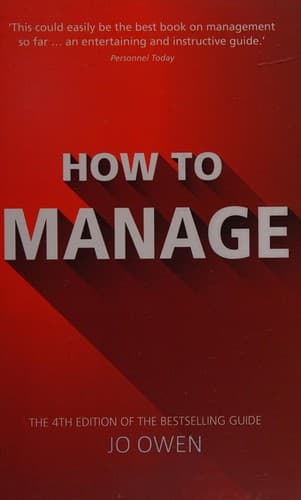 Tapa de How to manage