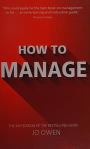 Tapa de How to manage