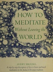 Tapa de How to meditate without leaving the world