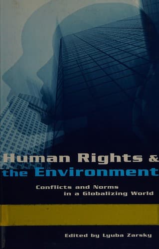 Tapa de Human rights and the environment