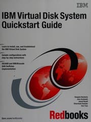 Tapa de IBM Virtual Disk System quickstart guide