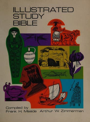 Tapa de Illustrated study Bible