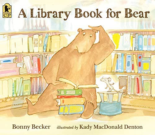 Tapa de A Library Book for Bear