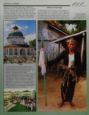 Tapa de Indonesia in focus