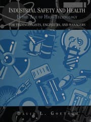 Tapa de Industrial safety and health in the age of high technology