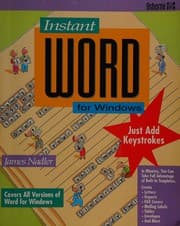 Tapa de Instant Word for Windows