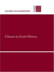 Tapa de Climate in earth history
