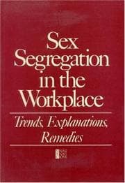 Tapa de Sex segregation in the workplace