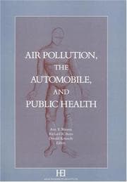 Tapa de Air pollution, the automobile, and public health