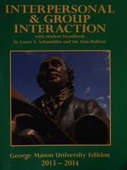 Tapa de Interpersonal and group interaction